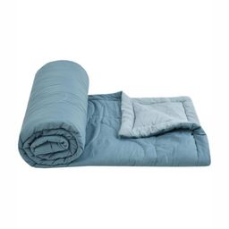 Aura Blue AC Room 233 GSM Double Bed Blanket-image-52
