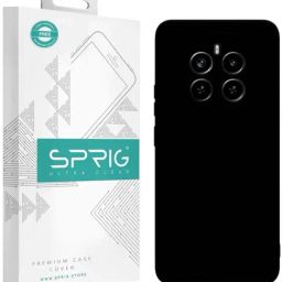 Sprig Back Cover for Realme Narzo 70 Pro 5G (Black)-image-83