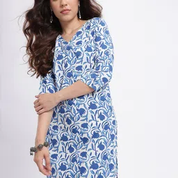 Anouk Rustic Floral Print Straight Kurta-31