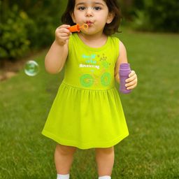 Kidbea Organic Cotton Casual Frock for Girls Dress-image-99