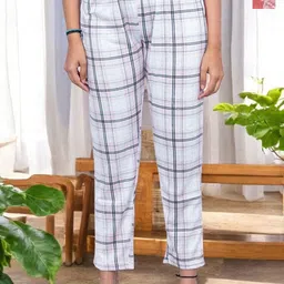 Kryptic Women Pack Of 2 Pure Cotton Mid-Rise Lounge Pants-picture-39