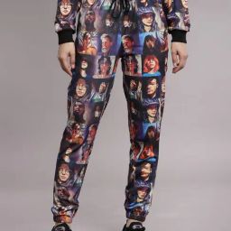KASSUALLY Multi Printed Joggers-picture-29