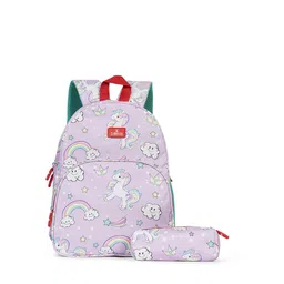THE CLOWNFISH Unisex Kids Graphic Backpack-92