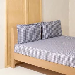 Westside Home Charcoal King Bed Fitted Sheet and Pillowcase Set-image-56