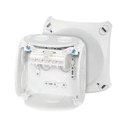 Hensel Cable Junction Box 104x104x70 mm Cable Size 1.5 - 2.5 sq.mm Grey, DK0402G-15