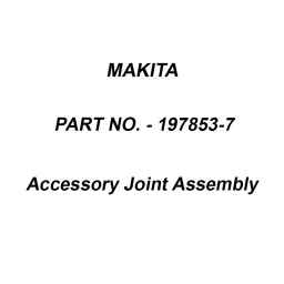 Makita Accessory Joint Assembly Suitable For MHW0820, Part No 197853-7-13