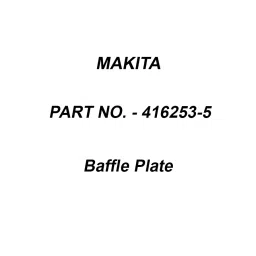 Makita Baffle Plate Suitable For 9227C, Part No 416253-5-picture-6
