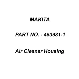 Makita Air Cleaner Housing Suitable For RBC420, Part No 453981-1-picture-31