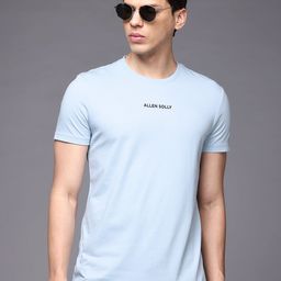 Allen Solly Brand Logo T-shirt-image-74