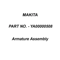 Makita Armature Assembly Suitable For UR3501, Part No YA00000508-22
