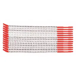 BRADY Wire Marker Wand A to M Black on White 390 Labels Nylon, 3TP26 (Pack of 13)-image-27