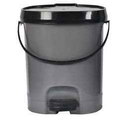Kuber Industries Grey Pedal Dustbins 10 L-25