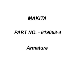 Makita Armature Suitable For BTD060, Part No 619058-4-picture-10