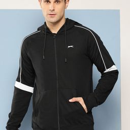 Slazenger Printed Hooded Athleisure Sweatshirt-image-31