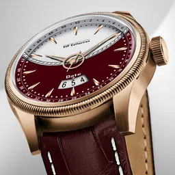 DOUBLERUN Men Dial & Leather Straps Analogue Multi Function Watch H05N9014 image 4
