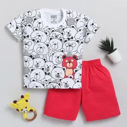 Toonyport Boys Printed T-shirt with Shorts-image-19