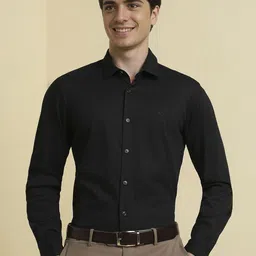 Allen Solly Men Slim Fit Spread Collar Geometric Printed Cotton Formal Shirt-picture-34