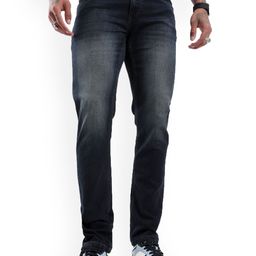 WROGN Men Slim Fit Low Distress Heavy Fade Jeans-image-89