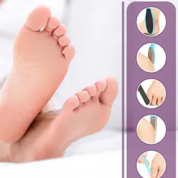 MEPOINT Set Of 8 Foot Filer - Blue image 2