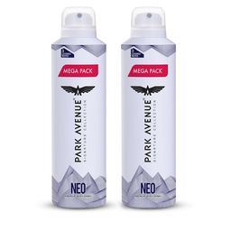 Park Avenue Men Set of 2 Signature Collection Mega Pack Neo Premium Deodorants- 220ml each-13
