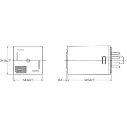 Omron Small Power Relay MK-S 39087614 - Made In Japan-37
