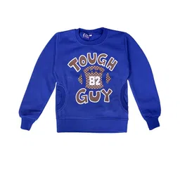 SWEET ANGEL Unisex Blue & Olive Green Printed Sweatshirt-image-15