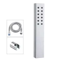 PLATO Mistik 1.5 m ABS Silver Handheld Hand Shower 7216 A-image-75