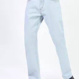 HIGHLANDER Men Blue Bootcut Clean look Stretchable Jeans-picture-38