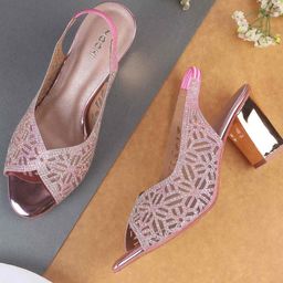 Mochi Women Embellished Block Pumps-image-97