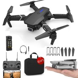 generic Shayonaart Drone with 4k Camera Foldable 1080P HD Drone with FPV Live Video, Gestures Selfie, Altitude Hold, One Key Take Off/Landing, 3D Flips, Code Free Headless Mode, Aerial Photography RC Drone Ultimate 3 image 1