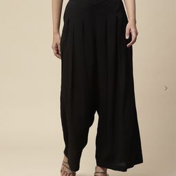 Moda Rapido Women Pleated Trousers-image-46