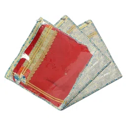 Kuber Industries Blue Set of 3 Regular Multi-Utility Organisers-42