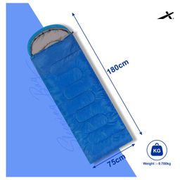Vector X Tracking Camping Conical Sleeping Bag - Blue image 3