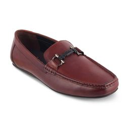 Tresmode Men Leather Formal Loafers-image-40