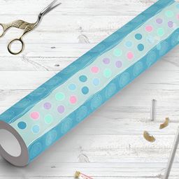 ArtzFolio Blue & Pink Geometric-Printed Self-Adhesive Peel & Stick Laminated Wallpaper-6