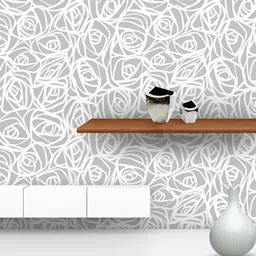ArtzFolio Abstract Print Peel & Stick Non-PVC Vinyl Self-Adhesive Wall Sticker-17