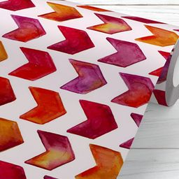 ArtzFolio Red Printed Peel & Stick Non-PVC Vinyl Self-Adhesive Wallpaper-18