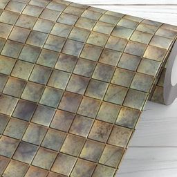 ArtzFolio Grey & Brown Printed Self Adhesive Wallpaper-27