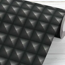 ArtzFolio Black Printed Peel & Stick Self-Adhesive Wallpaper-84