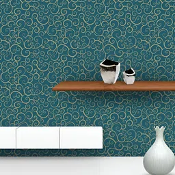 ArtzFolio Green & Beige Printed Self Adhesive Wallpaper-picture-10