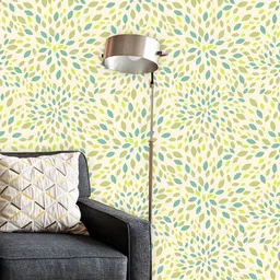 ArtzFolio Yellow & Blue Printed Self Adhesive Decals & Stickers-image-56