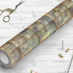 ArtzFolio Brown Abstract Printed Peel & Stick Self-Adhesive Wallpaper-18