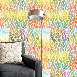 ArtzFolio Geometric Printed Self Adhesive Waterproof Wallpaper 20 x 108 inch-79