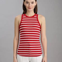 TOMMY HILFIGER Red Stripes T-Shirt-picture-46