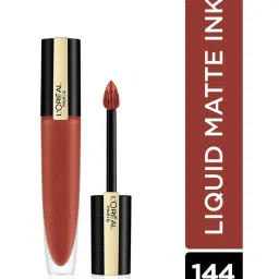 L'Oreal Paris Rouge Signature Matte Liquid Lipstick - 144 I Conquer,7ml image 2