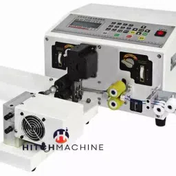 Hitchmachine Wire Cutting Stripping and Twisting Machine 39kg English interface LCD display image 2