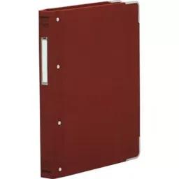 Kokuyo B5 Portrait Red Cloth Pasted MP Binder, Ha-110R-image-50
