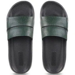 Mochi Men's Green Slides image 1