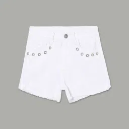 Fame Forever by Lifestyle Girls White Shorts-picture-11