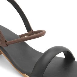 ALL TABS OPEN PU Block Sandals image 5